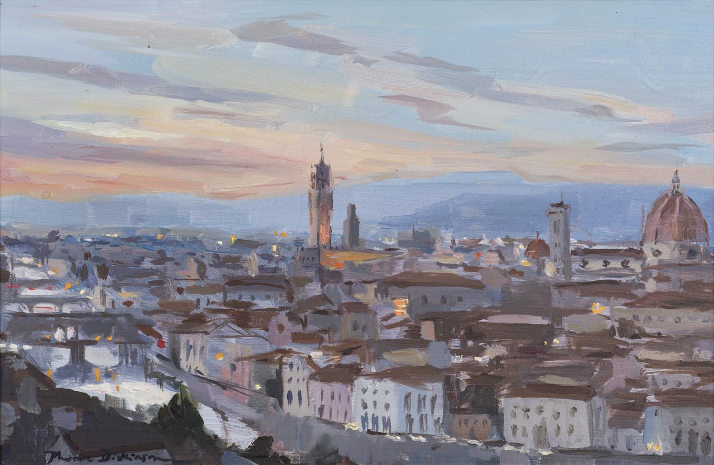 Dusk in Florence